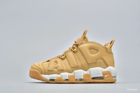 BROWN AA4060-200 “WHEAT” MORE NIKE PRM UPTEMPO AIR 0218